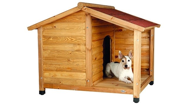 Wooden dog house large
