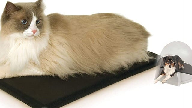 K & H manufacturing a small animal outdoor heated pad
