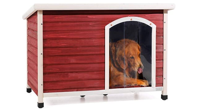 Wooden dog house kit